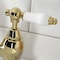 Kingston Brass Bridge Bathroom Faucet with Brass Pop-Up, Polished Brass KS7972PL - alternate 5